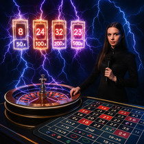 Rainbet - Lightning Roulette Live Game - Multiplier Bonus