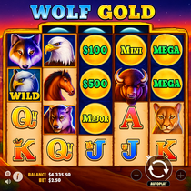 Rainbet - Wolf Gold Slot Game - Jackpot Spins